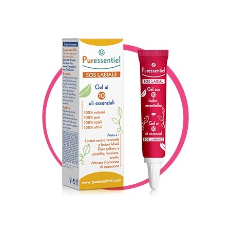Puressentiel SOS gel na rty s 10 esenciálními oleji