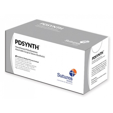 Suture Ass. Pdsynth Caliber 0, Curve 1/2, Ihla 30 Mm - 70 Cm - Purple - bal. 12 ks.