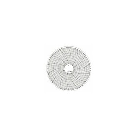 Diagramované kotúče - Hodinová rotácia, trvanie 7 dní, delenia 3 hodiny, priemer 139 mm - 100 ks