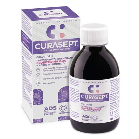 Curasept ADS 020 ústna voda regeneračná kúra 200 ml