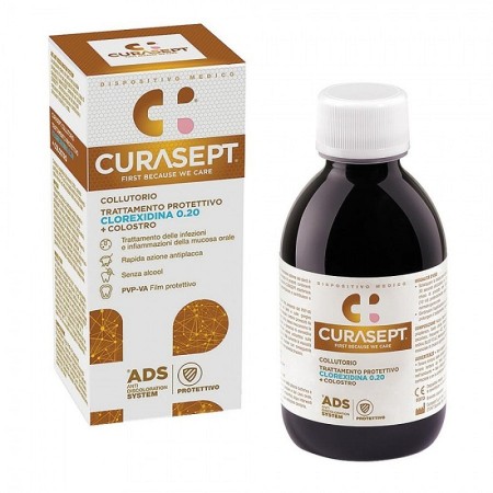 Curasept ADS 020 ústna voda IMUNOPROTECTIVE kúra 200 ml