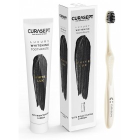 Curasept White Luxury Whitening pasta do zębów 75 ml + szczoteczka do zębów