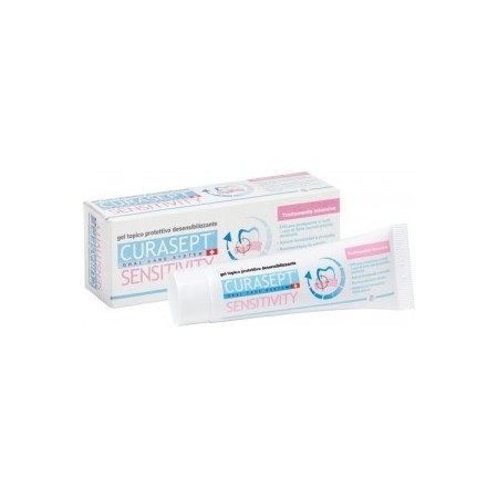 CURASEPT SENSITIVITY GEL TANDPASTA 30 ml - beskyttende behandling