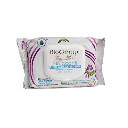 Make-up Remover Wipes for normal skin BioGenya - 20 pcs.