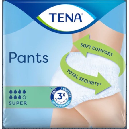 TENA Pants Culotte super absorbante pour fuites urinaires - XL - 12 pcs