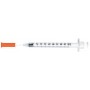 Jeringa de insulina 0,5 ml INSU/LIGHT - 30G 0,3 x 8 mm - 100 uds.