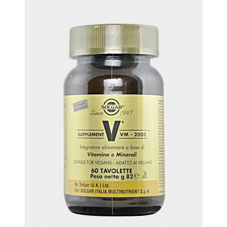 Solgar VM-2000 Supplement 60 tavolette