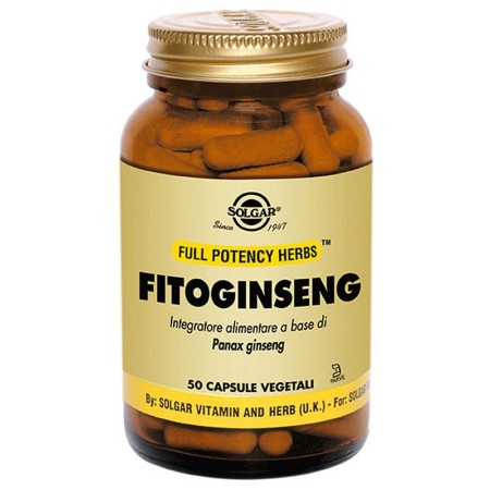 Solgar Fitoginseng 50 capsule vegetali