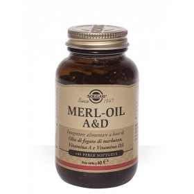 Solgar MERL-OIL A&D 100 softgel beads