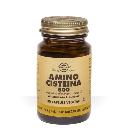 Solgar AMINO CISTEINA 500 30 capsule vegetariene