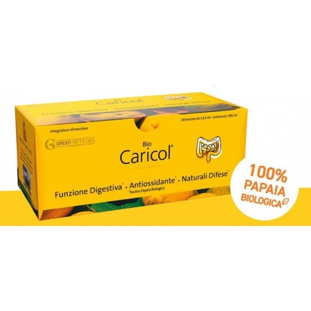 Bio Caricol Papaya madura ecológica no OMG - 20 sobres