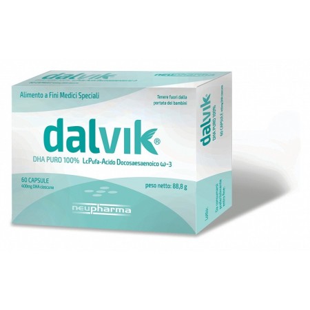 DALVIK - Neupharma Food za posebne medicinske namene - 60 kapsul (čista DHA)