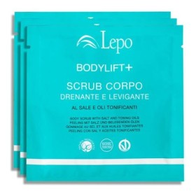 Bodylift + LEPO vyhladzujúci drenážny telový peeling so soľou a tónovacími olejmi konf. z 3 ošetrení