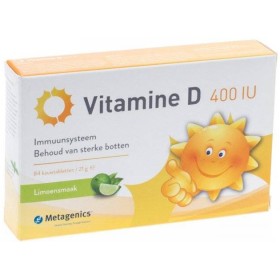 Vitamin D 400 IU Metagenics 84 tablets
