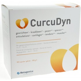 Curcudyn Metagenics Kurkuma-Ergänzung für Gelenke - 180 Kapseln
