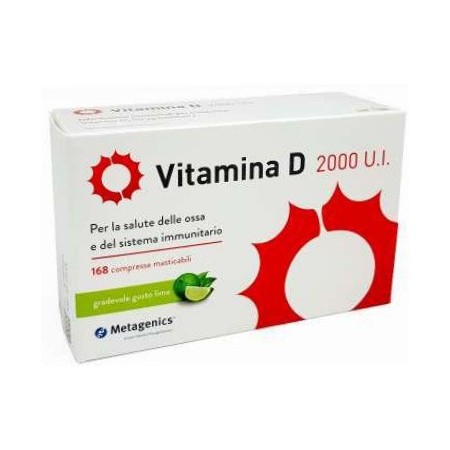 Vitamine D 2000 UI Metagenics 168 comprimés