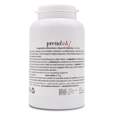 Prendak2 150 tabliet na báze vitamínov A, C, D3 a K2