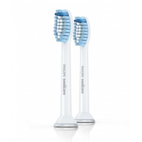 Philips Sonicare Sensitive Standard Sonic Toothbrush Heads - 2 Pieces