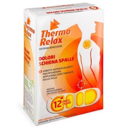 Thermorelax Plasters BACK AND SHOULDER PAIN - 3 PIECES