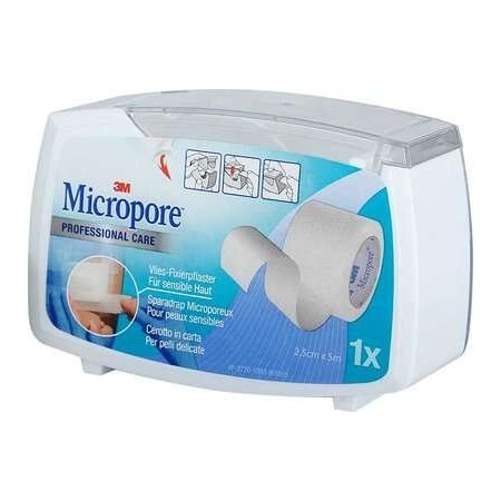 3M Micropore Dispenser 1,25mm X 5m
