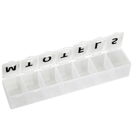 Weekly Pill Box - Vit - Blister - Sve / Nor / Dan