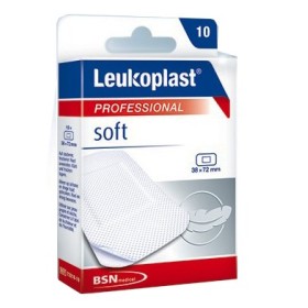 Leukoplast Soft 7,2 cm x 3,8 cm tiritas 10 uds