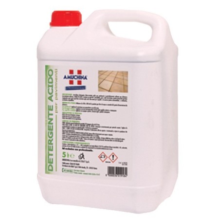 Amuchina detergente desincrustante ácido para suelos 5kg