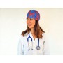 Cappellino fantasia - corallo - m