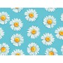 Bonnet à motifs - marguerites - m