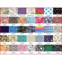 Bonnet à motifs - marguerites - m