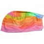 Bonnet à motifs - arc-en-ciel - m