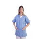 Casacca - cotone/poliestere - unisex - taglia m azzurra