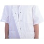 Button-up jacka - bomull/ pol.-donna xs vit