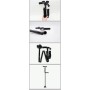 Anteamed Foldable Walking Stick with LED Light & Height Adjustable