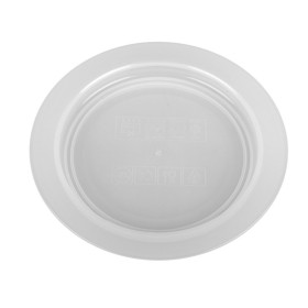 Plate with inner edge