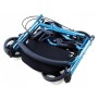 Lichtgewicht rollator - opvouwbaar - blauw