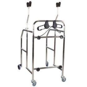 Aftagelig underarm rollator med bremser
