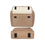 Multifunctionele tas - bruin/beige