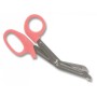 Schaar voor verbanden - 16,5 cm - roze - pak 10 stuks.