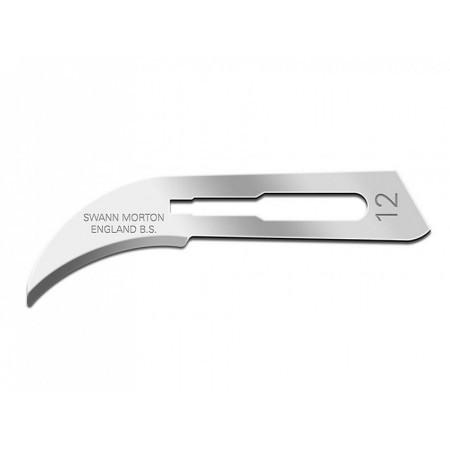 Swann-Morton scalpelmesjes met n. 12 - steriel - pak 100 stuks