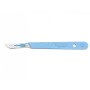 Swann-morton scalpel roestvrijstalen mesje n.21 - steriel - pak 10 stuks.