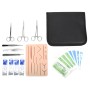 Kit de pratique de suture (coussinets + outils + sutures)