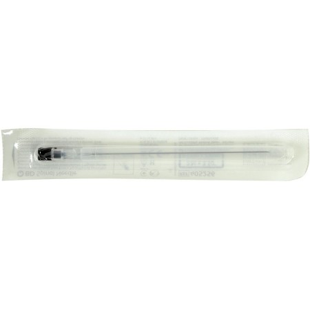 BD Quincke nålar 22g - 0,7x90 mm - svart - förp. 25 st.