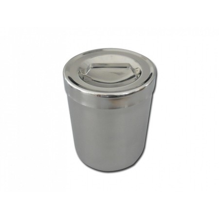 Rostfri bomullshållare diam.103x128 mm - 1 liter