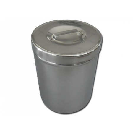 Porte-coton en inox diam.127x162 mm - 2 litres