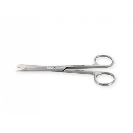 Straight scissors with alternate tips - 14.5 cm