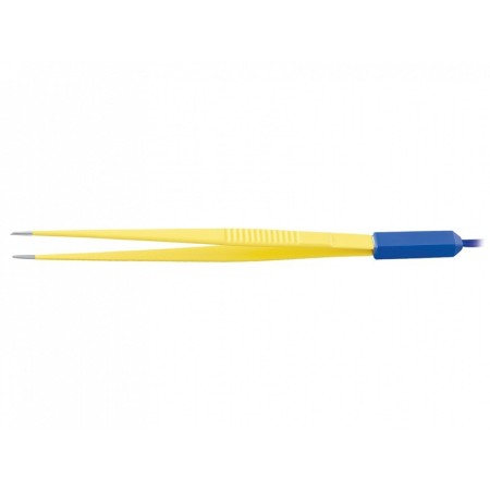 Pinza retta monouso 20 cm con cavo 3 metri - punta 1,0 mm