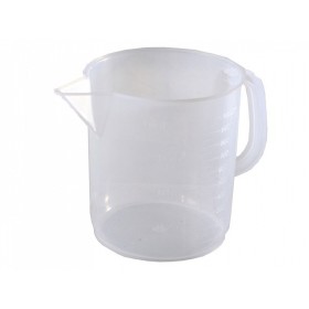 Beosztással ellátott palack 1,000 ml - műanyag
