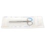 Ciseaux chirurgicaux stériles pointes alternées - droits - 13 cm - pack. 25 pièces.