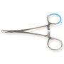 Hemostatisk pincett h. steril mygga - böjd - 12,5 cm - förp. 25 st.